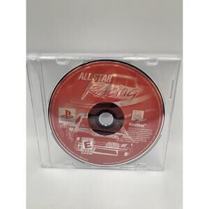 All Star Racing (PlayStation 1 PS1, 2002) - DISC ONLY Tested